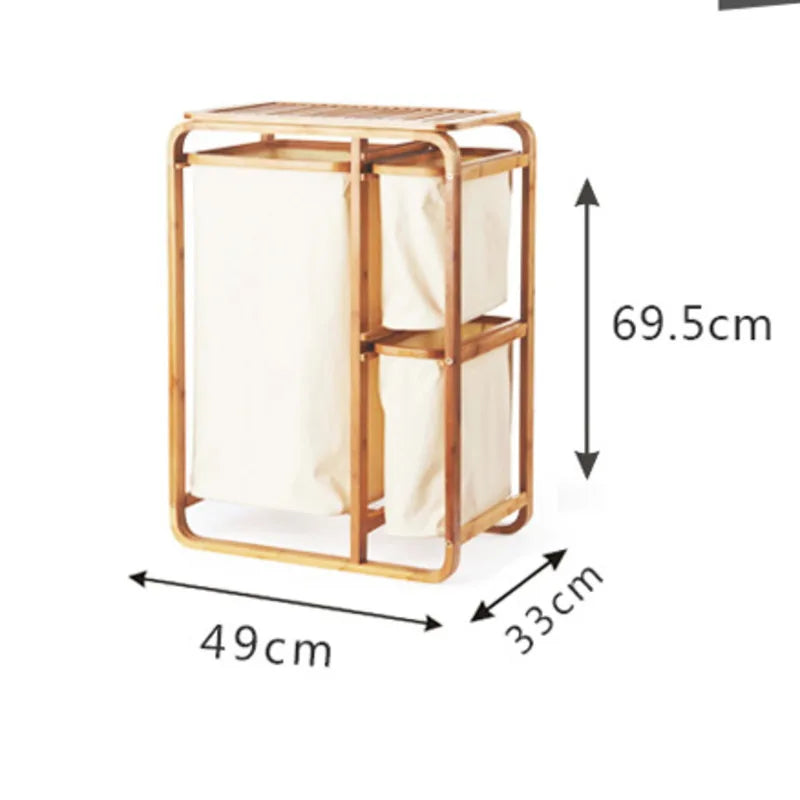 Panier à linge en bambou - Bambou-Sympa™