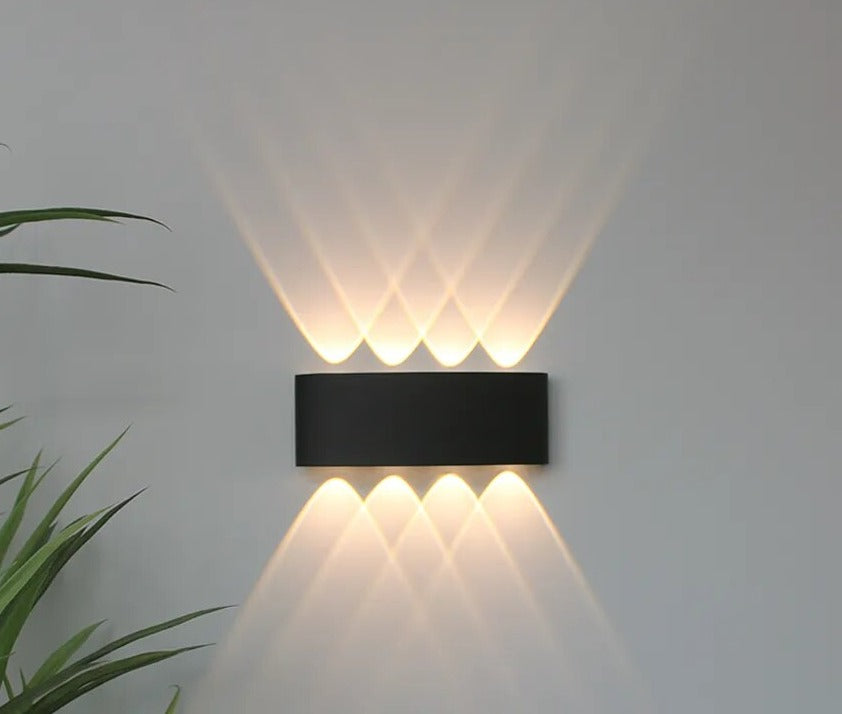Lampe de chevet Murale Cristaux - lampechevetdesign.com