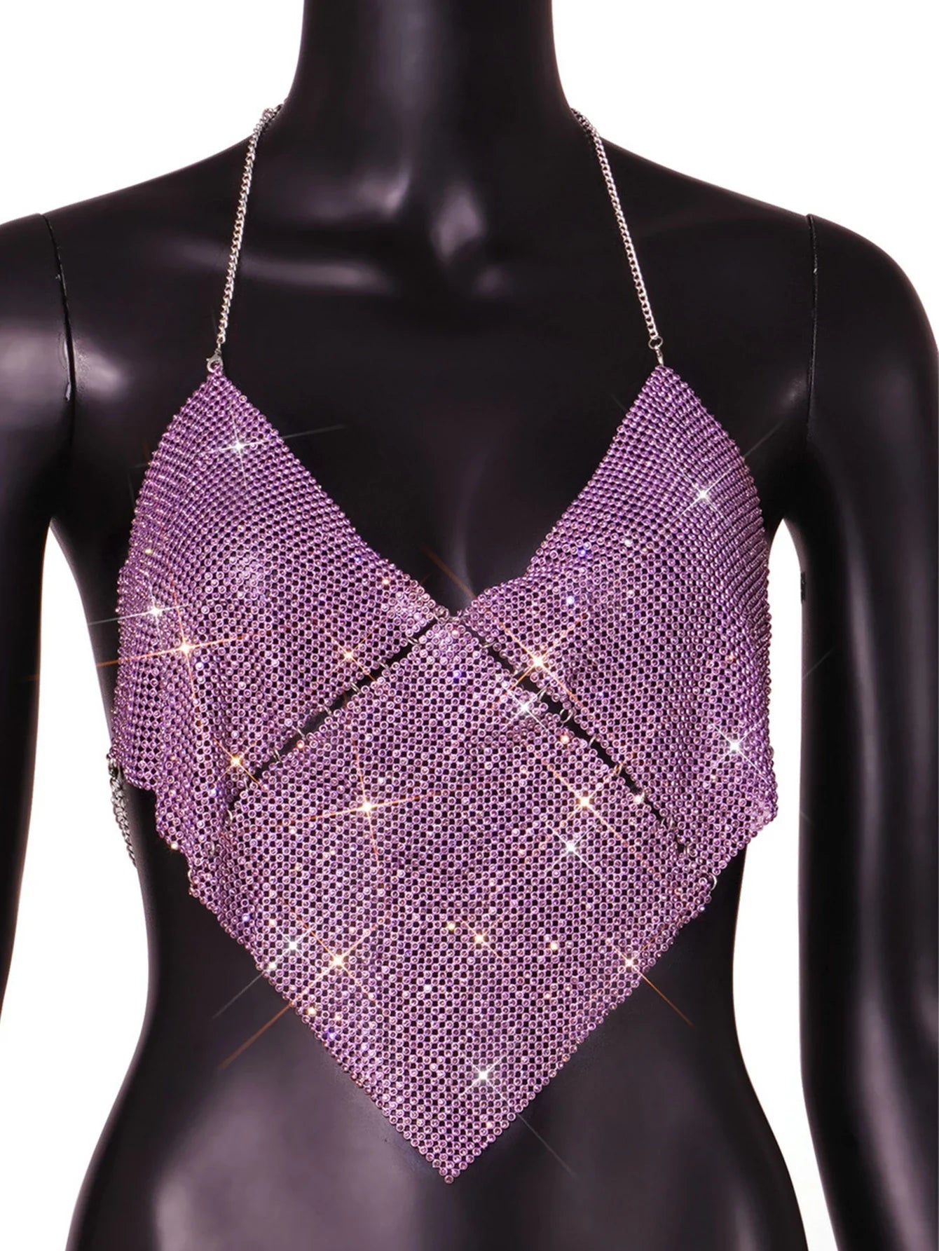 Crop top triangle