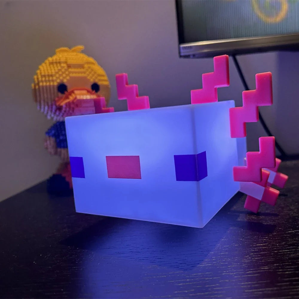 Lampe de Chevet Axolotl pour Enfant