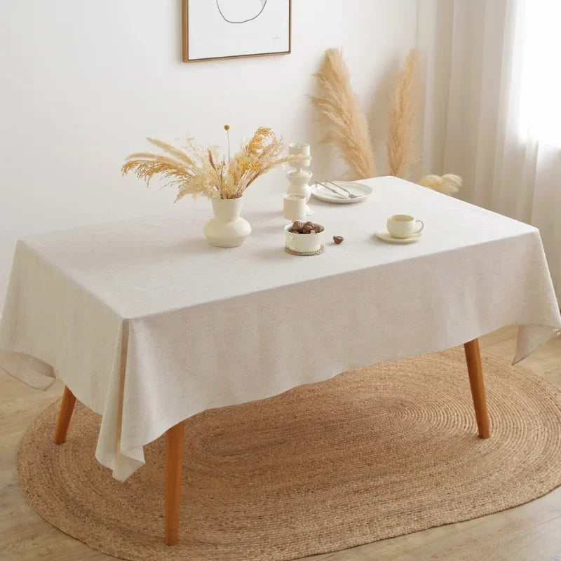 Nappe en Lin Beige