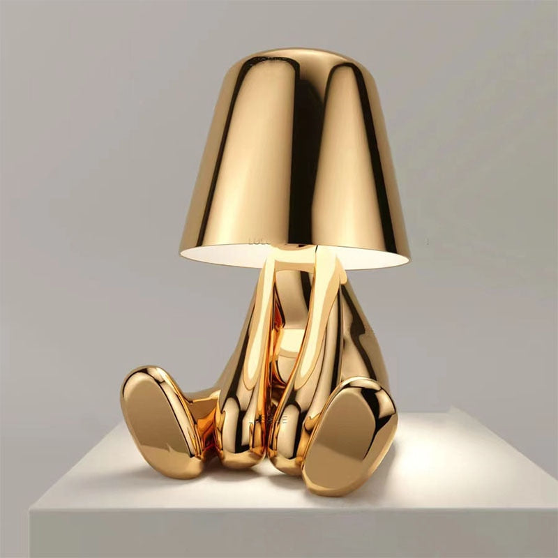 Mr. Lamp Lampe Rechargeable – Lampe Moderne à Économie d'Énergie avec Réglage de Lumière Tactile