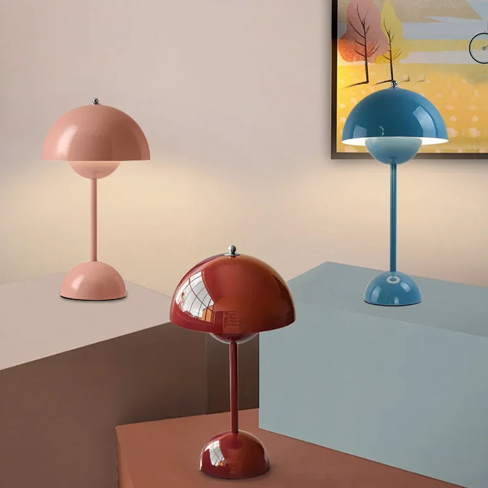 Lampe de Chevet Vintage Champignon Tactile