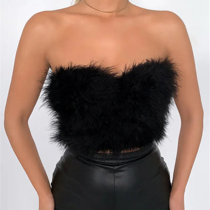 Crop top plume