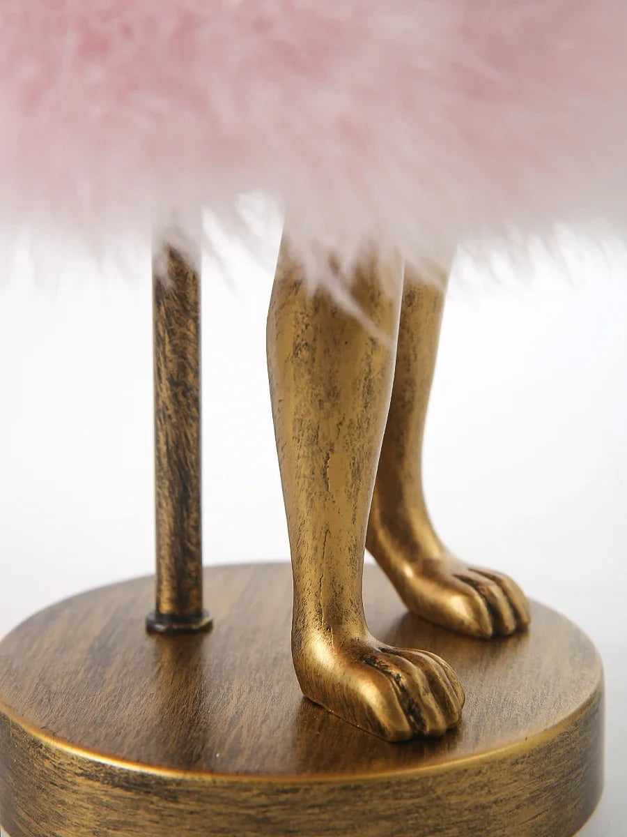 Lampe de Chevet Plume en Forme de Lapin