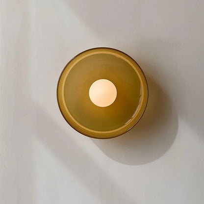 Lampe de chevet Murale en Verre LED Vintage