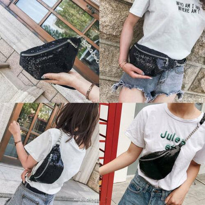 Sac Banane Sequins
