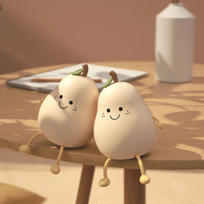Lampe de chevet Poire Mignonne pour Enfants