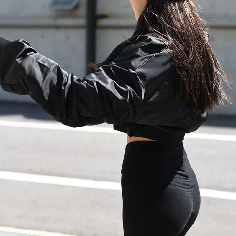 Bombers crop top