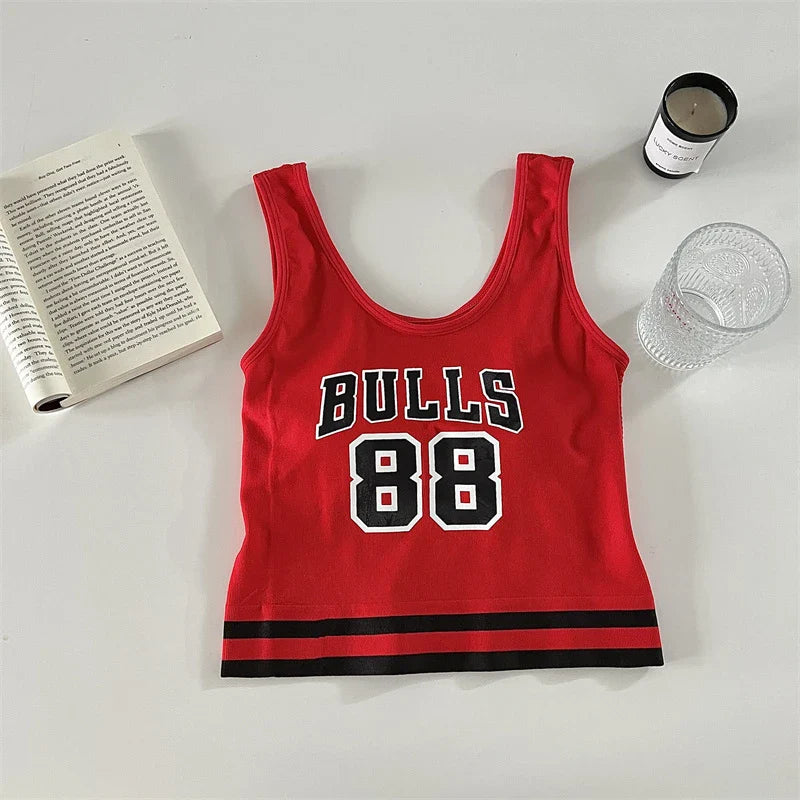 Basketball femme crop top