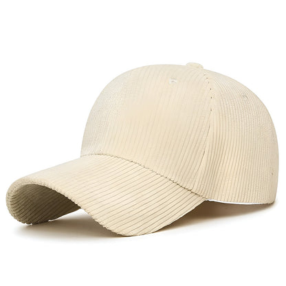 Casquette Unisexe Velours Côtelé