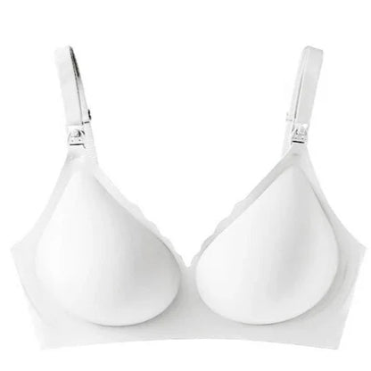 soutien-gorge blanc sans armature triangle dos nu