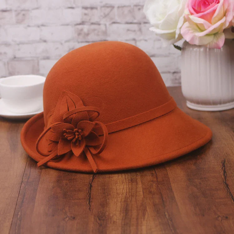 Chapeau Melon Cloche Femme Style British - La Maison du Chapeau