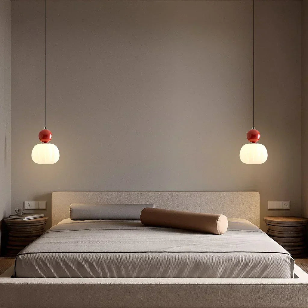 Suspension Bauhaus Art Déco - Lumière Moderne à 4 Couleurs
