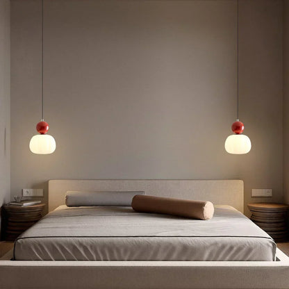 Suspension Bauhaus Art Déco - Lumière Moderne à 4 Couleurs