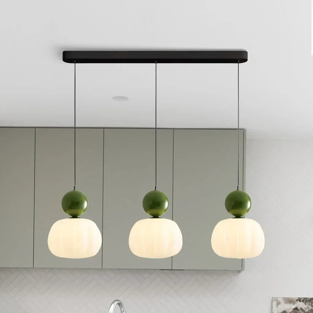 Suspension Bauhaus Art Déco - Lumière Moderne à 4 Couleurs