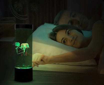 Lampe de chevet Tactile Lave Méduse