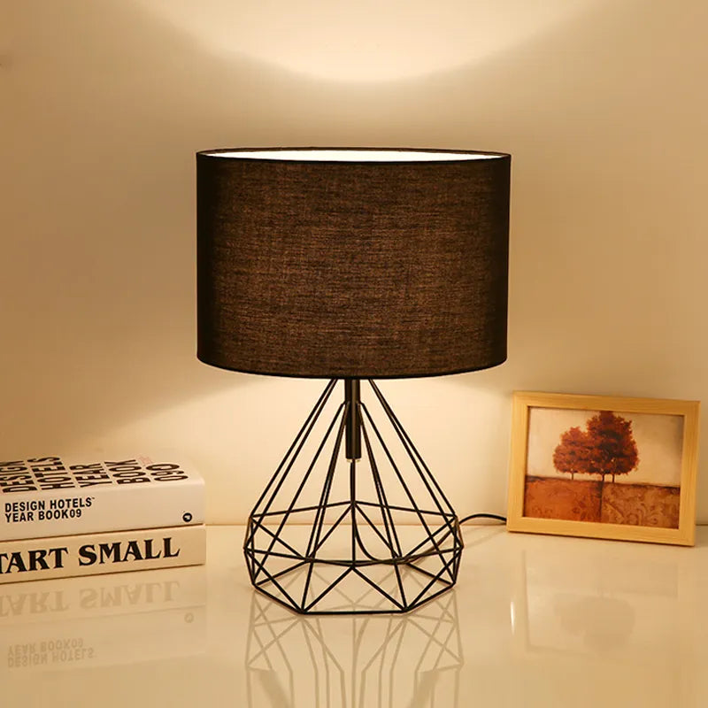 Lampe de chevet Industrielle Ronde