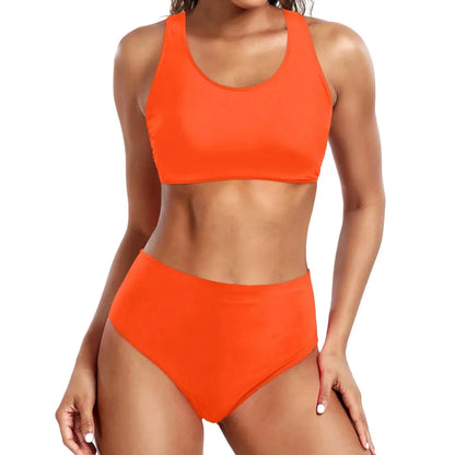 Maillot de bain crop top femme