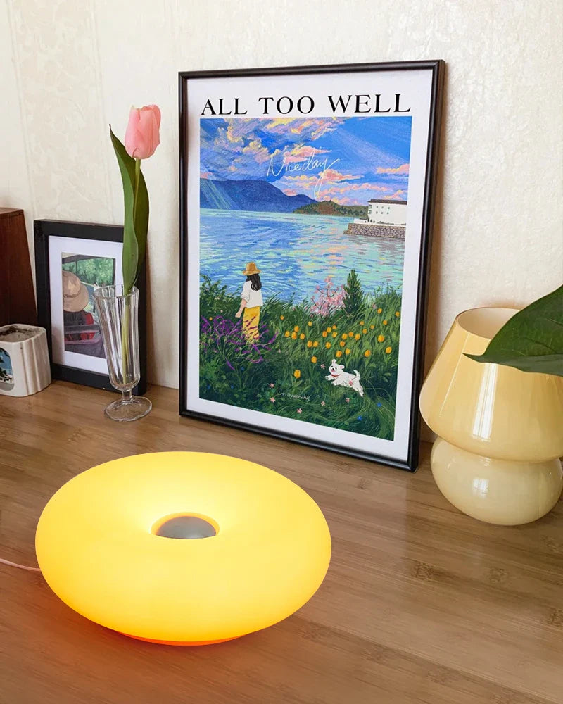 Lampe de chevet Donuts Lumineux