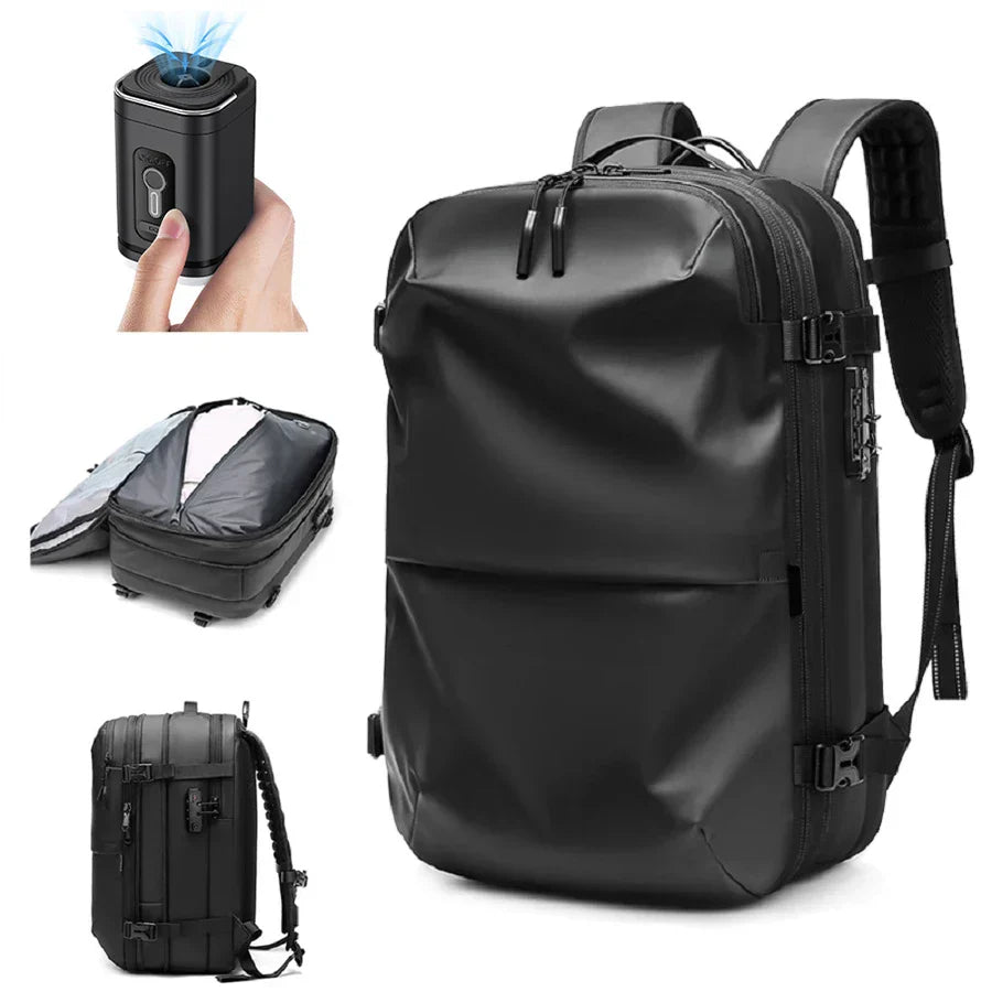 AeroPack | Sac à Dos de Voyage à Compression d'Air Léger