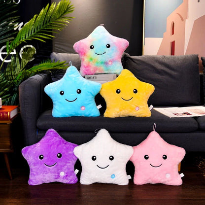 Coussin étoile lumineux