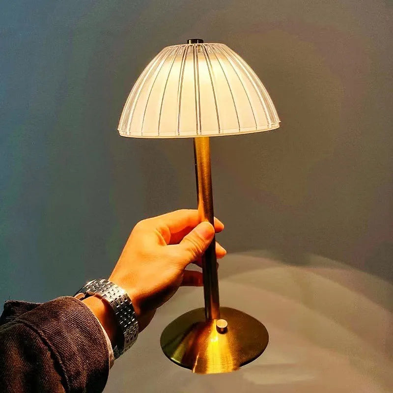 Lampe de chevet Vintage Blanche