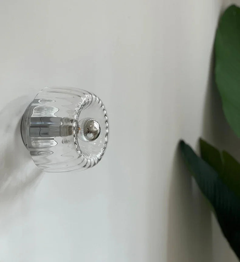 Applique murale Nordic Bauhaus – Design élégant en verre pour votre intérieur