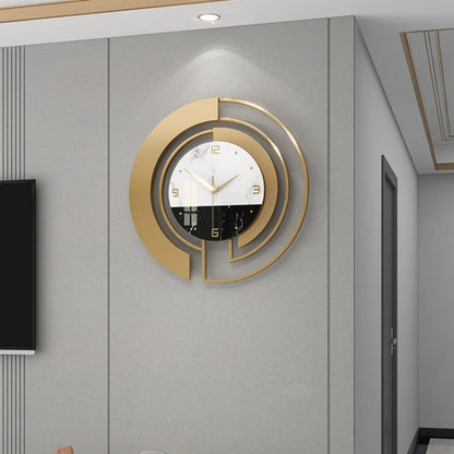 Horloge Murale Dorée