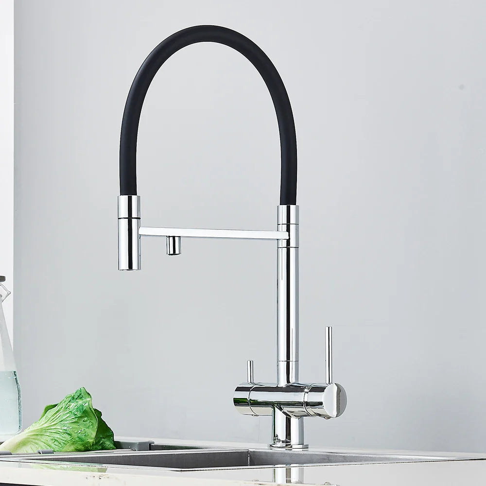 Mitigeur 3 Voies Cuisine Flexible
