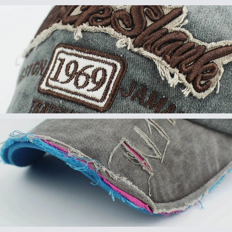 Casquette Vintage Patchwork