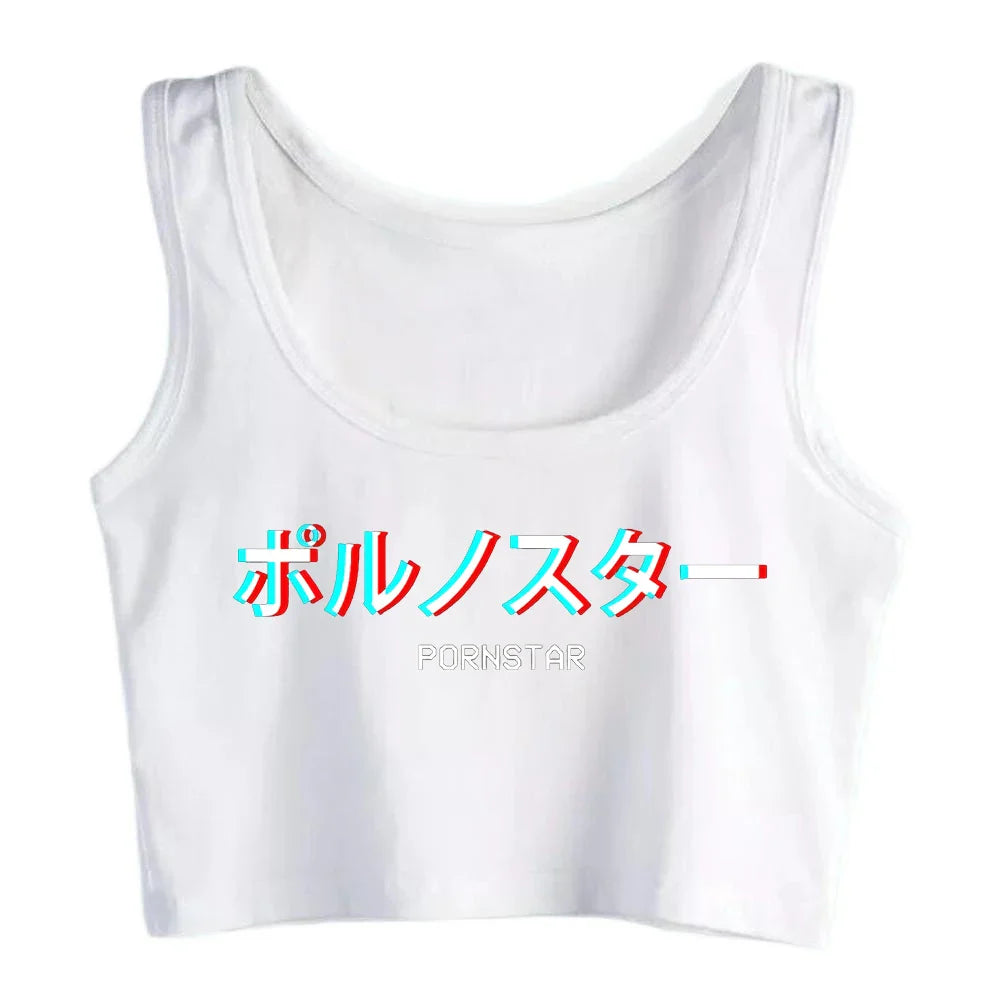 Brazzers femme crop top