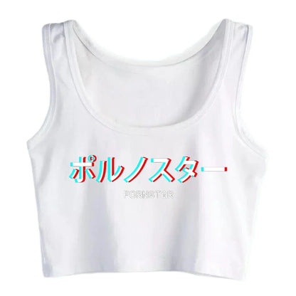 Brazzers femme crop top
