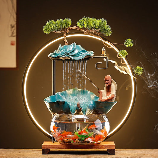 Aquarium Fontaine Feng Shui