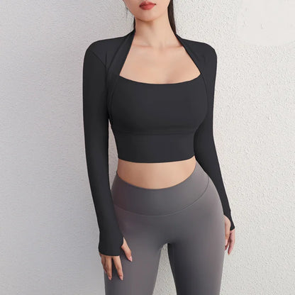 Yoga crop tops