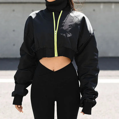 Bombers crop top