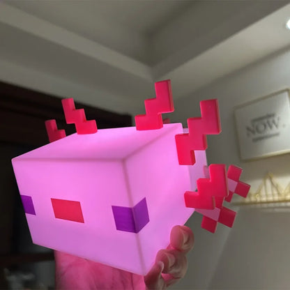 Lampe de Chevet Axolotl pour Enfant