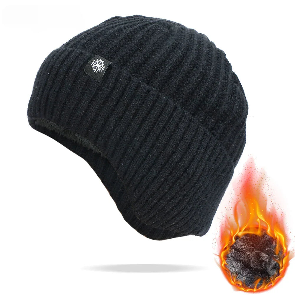Bonnet Hiver Doublé en Polaire - FrostShield