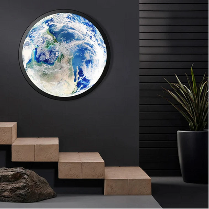 Lampe De Chevet Murale LED Terre & Lune Moderne