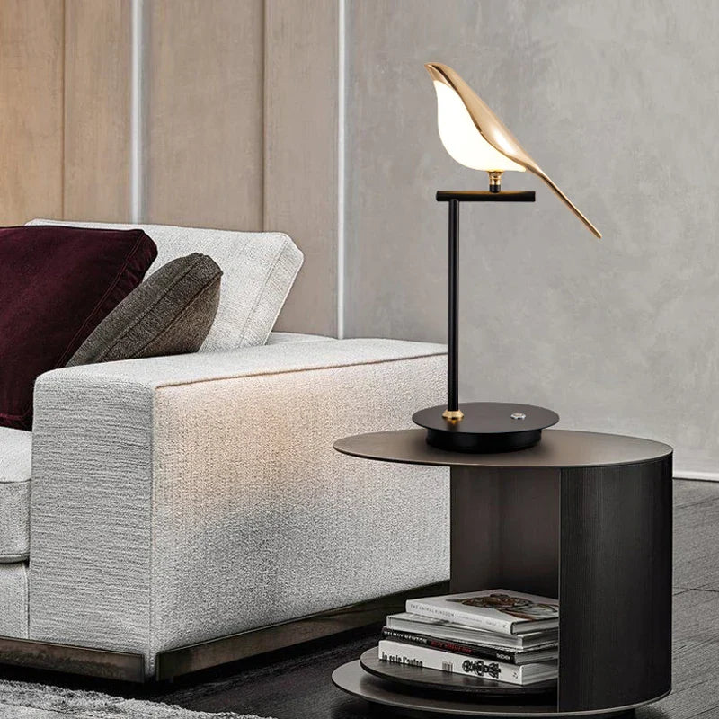 Lampe de Chevet Design Oiseau Lumineux