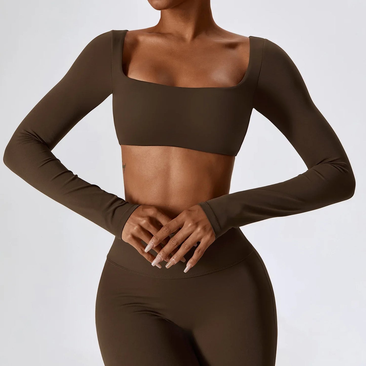 Crop top femme running