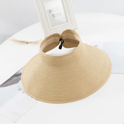Chapeau de Paille à Bord Souple – Look Plage Décontracté