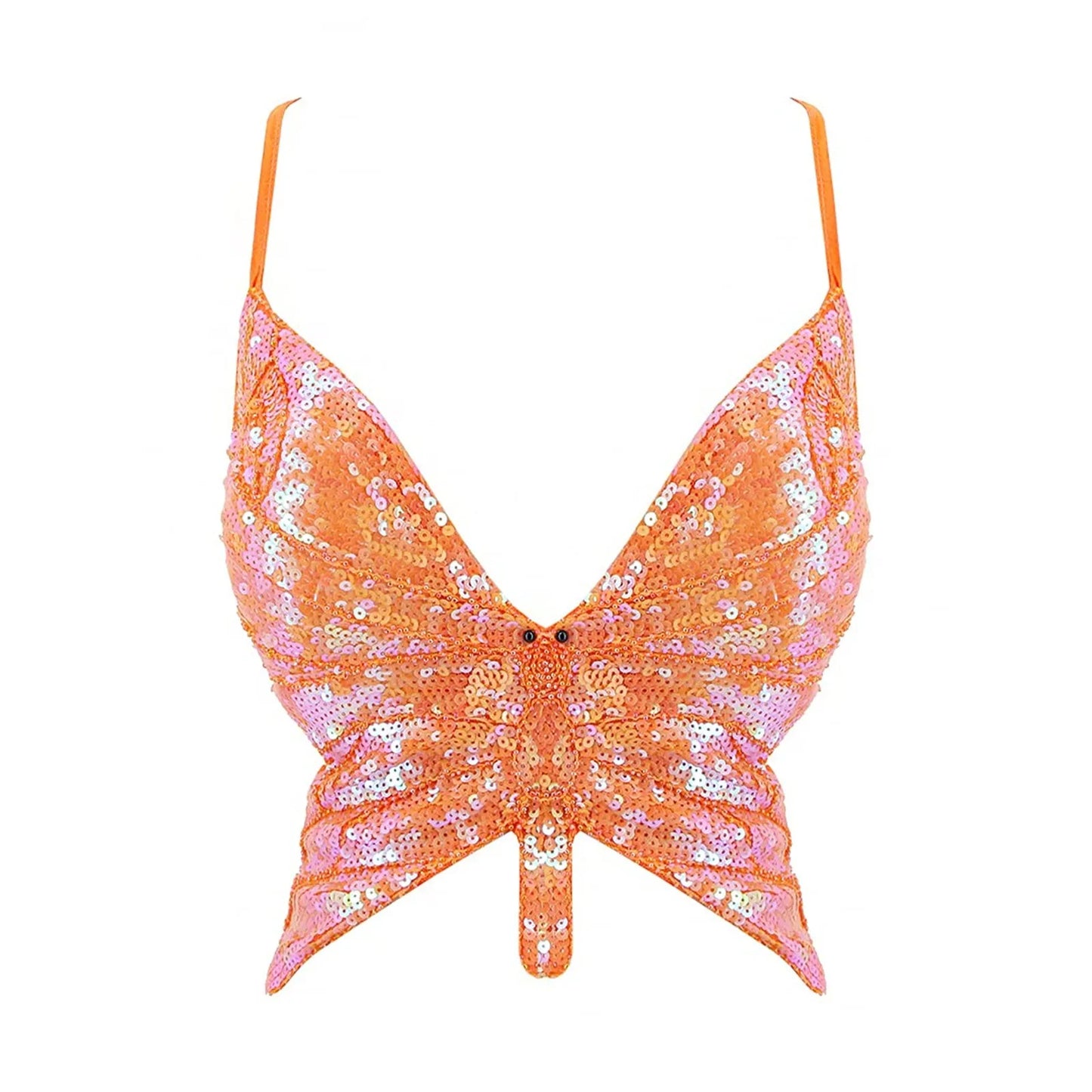 Women crop top papillon
