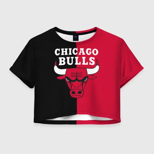 Chicago bulls crop top