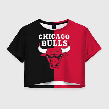 Chicago bulls crop top