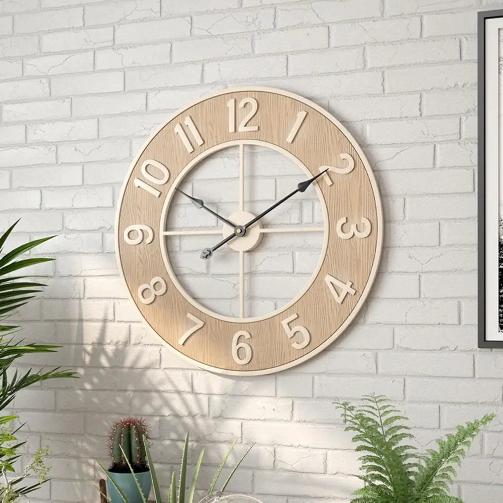 Horloge Murale Bois