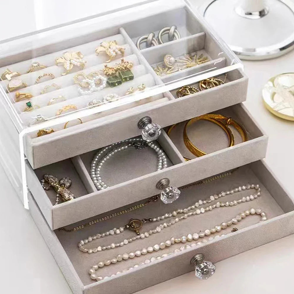 Boite à Bijoux Transparente