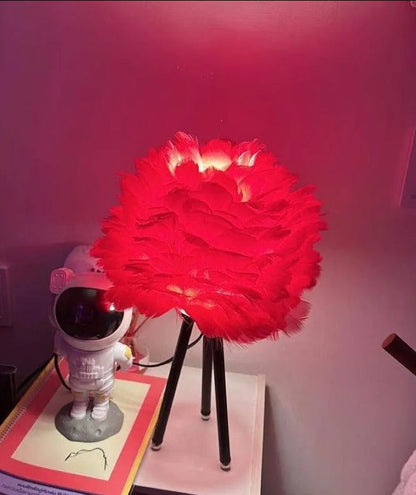 Lampe de chevet Plumes Douce