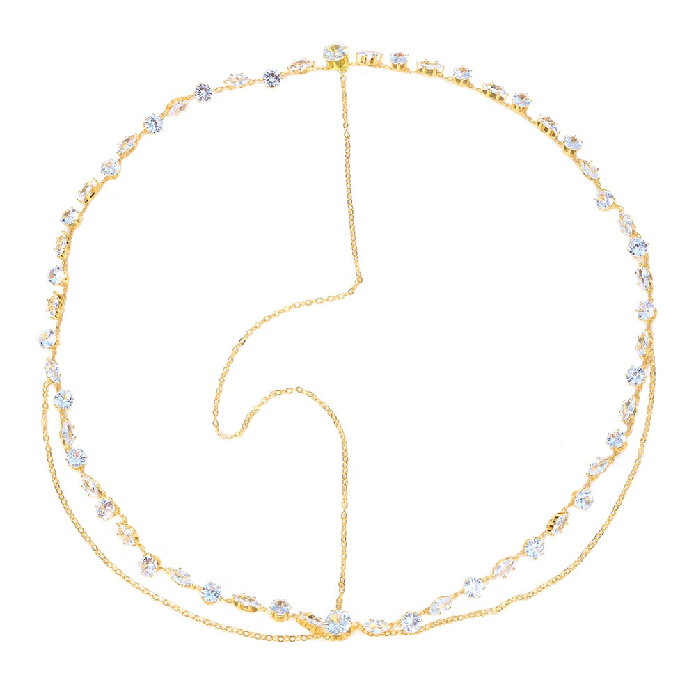 Front Bijoux de Tête Mariage