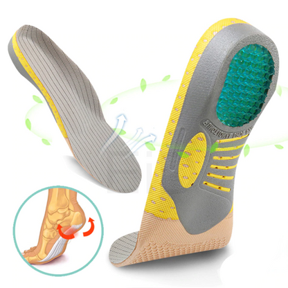 Semelles orthopédiques amortissantes